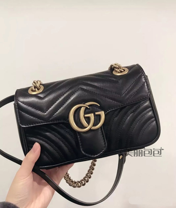 gucci gg marment链条包尺寸究竟选哪个好?