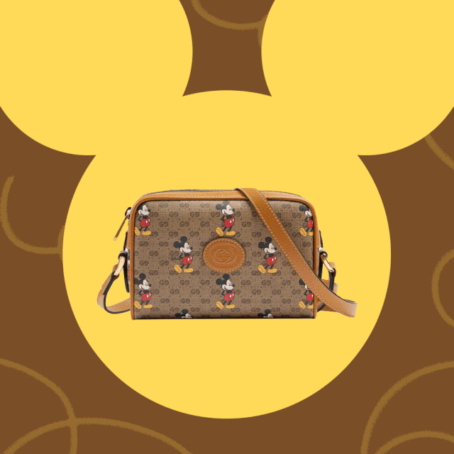 gucci推出米奇联名款包包了 杨幂 李宇春都在打coll