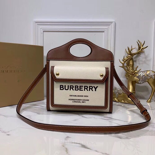 burberry Pocket包2020巴宝莉走秀款 新尺寸与新搭法