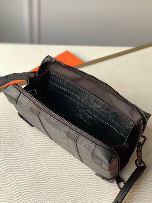 男士小盒子包更酷 lv trunk wallet新款评测-美丽包包网