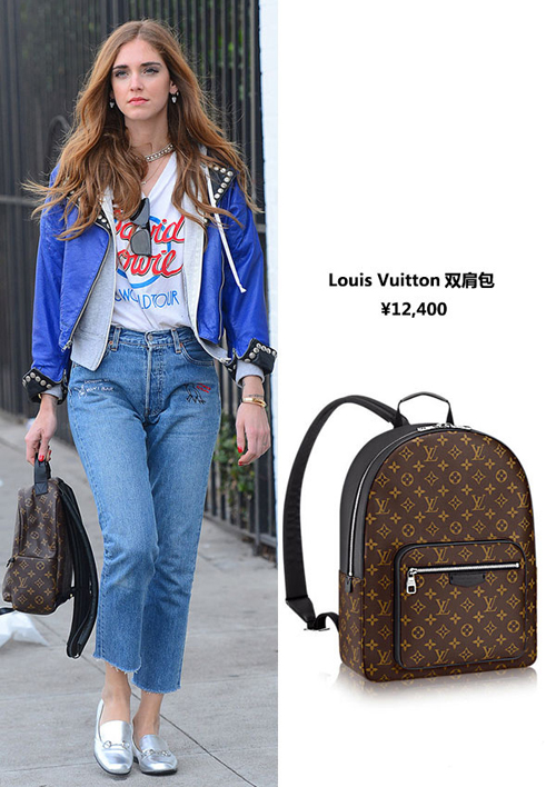 柜最新款monogram lv josh双肩包 背包m41530.