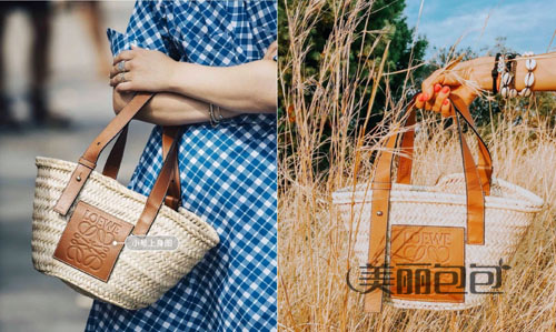 充满度假风的罗意威草编包包 有哪些款式？