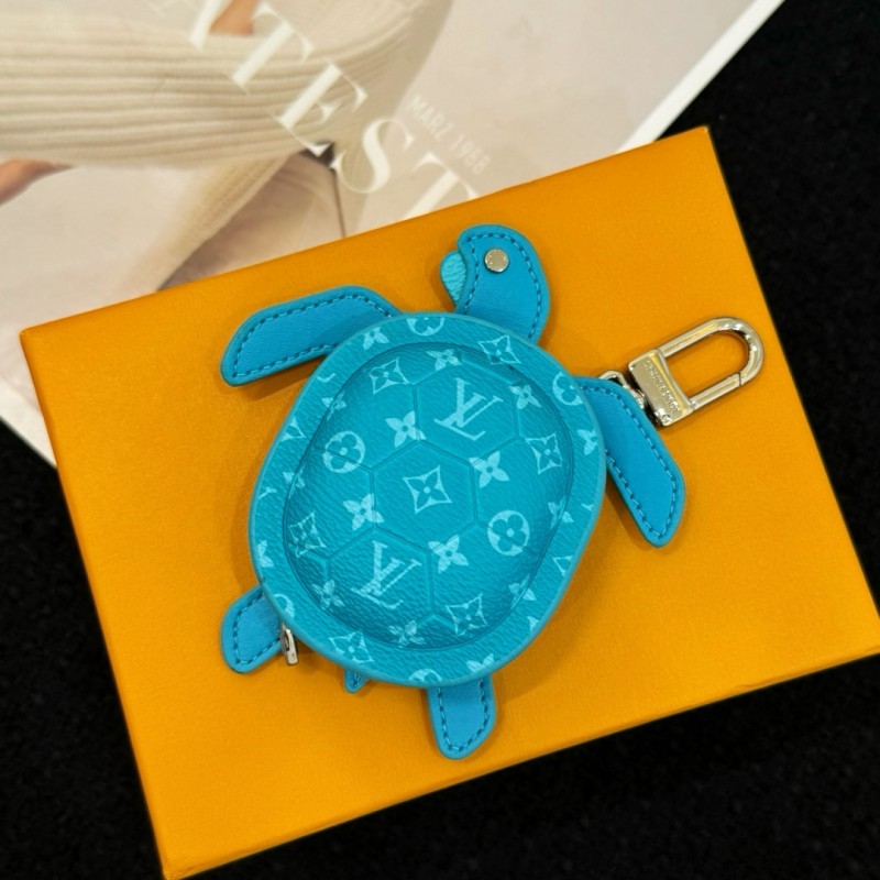 lv Turtle Pouch小乌龟钥匙扣 Monogram彩色包包挂饰M01471