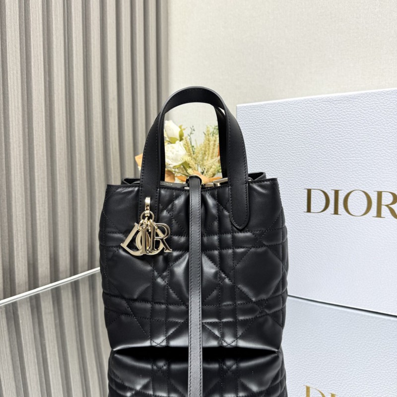 dior Toujours tote女士迷你手提包 迪奥新款软牛皮菜篮子2835